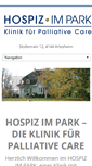 Mobile Screenshot of hospizimpark.ch